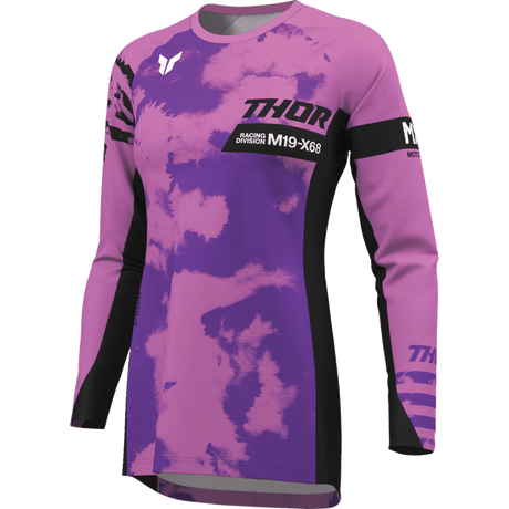 THOR JERSEY WMN LAUNCHMODE BLEACH BLK/ORC - DRIVEN Canada's Powersports 2911 - 03402911 - 0340