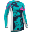 THOR JERSEY WMN LAUNCHMODE BLEACH WT/AQ - DRIVEN Canada's Powersports 2911 - 03452911 - 0345
