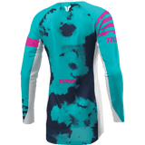 THOR JERSEY WMN LAUNCHMODE BLEACH WT/AQ - DRIVEN Canada's Powersports 2911 - 03452911 - 0345