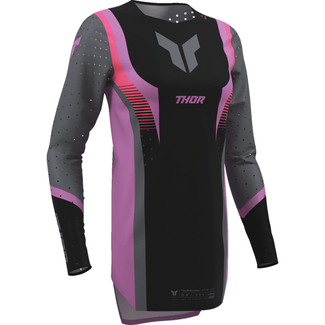 THOR JERSEY WMN SPORTMODE VELOCITY BLK/ORC - DRIVEN Canada's Powersports 2911 - 03302911 - 0330