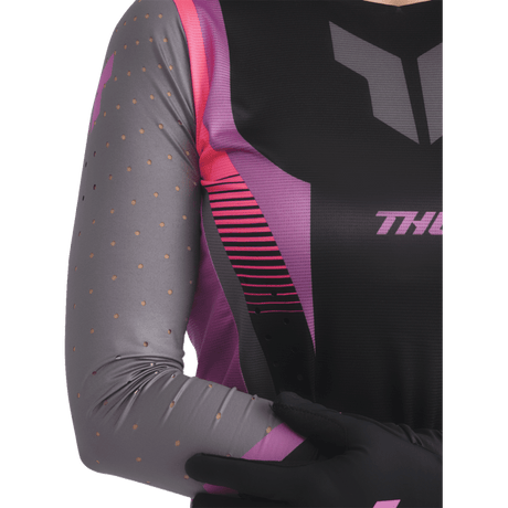 THOR JERSEY WMN SPORTMODE VELOCITY BLK/ORC - DRIVEN Canada's Powersports 2911 - 03302911 - 0330