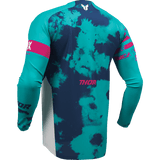 THOR JERSEY YTH LAUNCHMODE BLEACH WT/AQ - DRIVEN Canada's Powersports 2912 - 25842912 - 2584