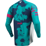 THOR JERSEY YTH LAUNCHMODE BLEACH WT/AQ - DRIVEN Canada's Powersports 2912 - 25842912 - 2584