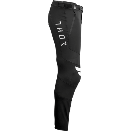 THOR PANT THOR ASSIST Black Right Side - Driven Powersports