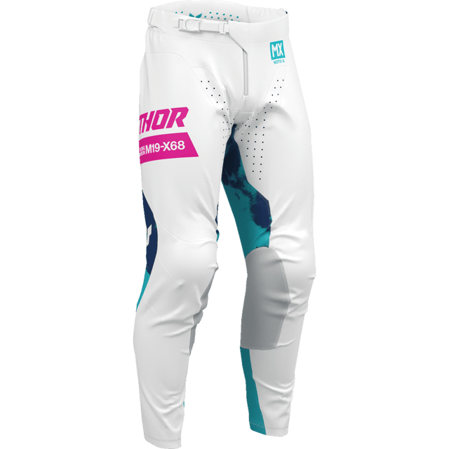 THOR PANT LAUNCHMODE BLEACH WHT/AQ - DRIVEN Canada's Powersports 2901 - 123122901 - 12312