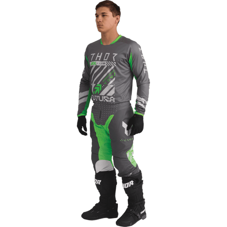 THOR PANT LAUNCHMODE FUTURA CHAR/GRN - DRIVEN Canada's Powersports 2901 - 123032901 - 12303