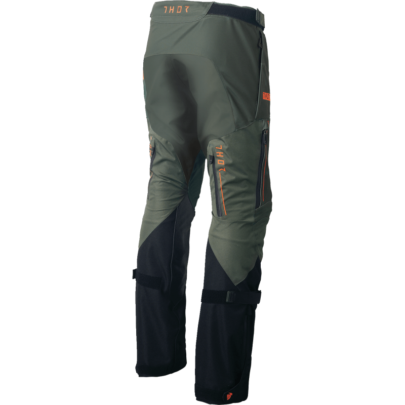 THOR PANT RANGE Army/Orange Back - Driven Powersports