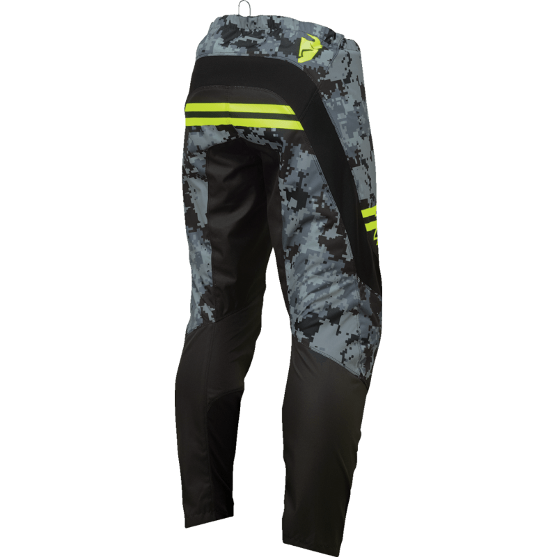 THOR PANT SCTR DIGI Black/Camo Back - Driven Powersports