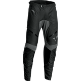 THOR PANT TERRAIN ITB Black/Charcoal Front - Driven Powersports