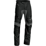 THOR PANT TERRAIN OTB Black/Charcoal Front - Driven Powersports