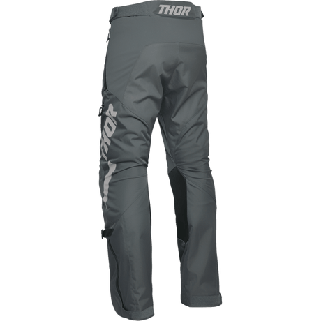 THOR PANT TERRAIN OTB Charcoal Back - Driven Powersports