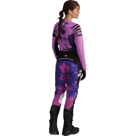 THOR PANT WMN LAUNCHMODE BLEACH BLK/ORCH - DRIVEN Canada's Powersports 2902 - 04252902 - 0425