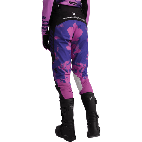 THOR PANT WMN LAUNCHMODE BLEACH BLK/ORCH - DRIVEN Canada's Powersports 2902 - 04252902 - 0425