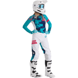 THOR PANT WMN LAUNCHMODE BLEACH WHT/AQ - DRIVEN Canada's Powersports 2902 - 04172902 - 0417