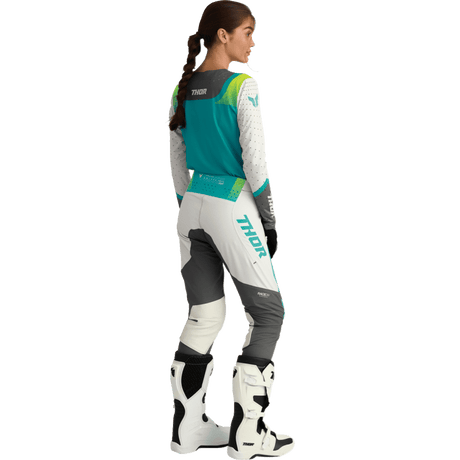 THOR PANT WMN SPORTMODE VELOCITY GY/AQ - DRIVEN Canada's Powersports 2902 - 04092902 - 0409