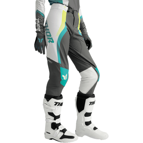 THOR PANT WMN SPORTMODE VELOCITY GY/AQ - DRIVEN Canada's Powersports 2902 - 04092902 - 0409