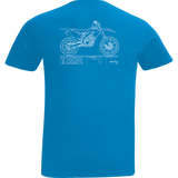 THOR TEE TDLR BLUEPRINT COBALT 2T (3032 - 3868) - DRIVEN Canada's Powersports 3032 - 38683032 - 3868