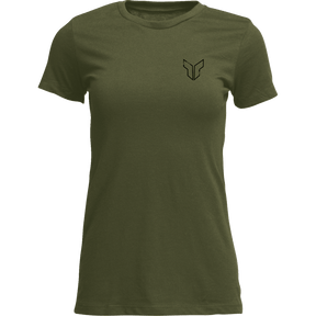 THOR TEE WOMENS PATCHED UP MIL - DRIVEN Canada's Powersports 3031 - 43343031 - 4334