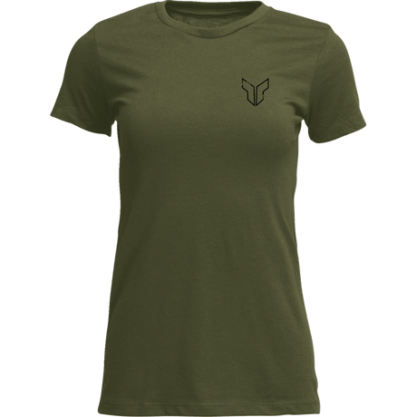 THOR TEE WOMENS PATCHED UP MIL - DRIVEN Canada's Powersports 3031 - 43343031 - 4334