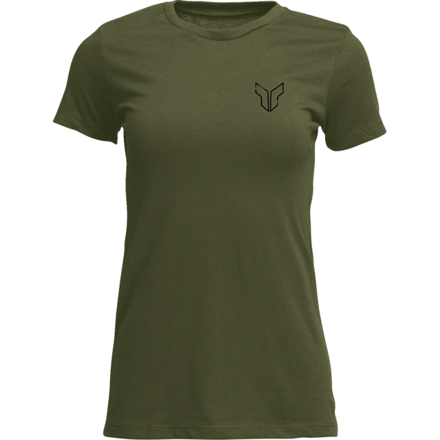 THOR TEE WOMENS PATCHED UP MIL - DRIVEN Canada's Powersports 3031 - 43343031 - 4334