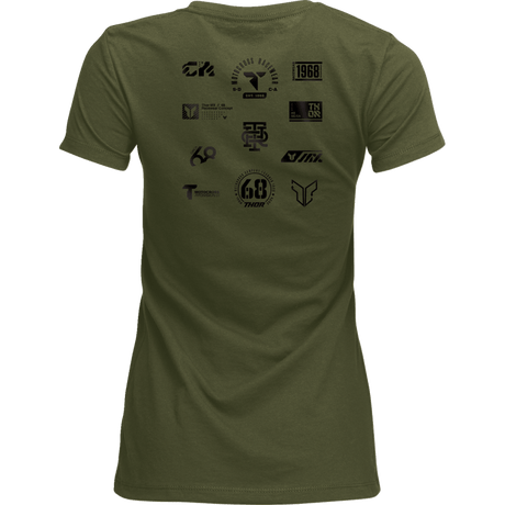 THOR TEE WOMENS PATCHED UP MIL - DRIVEN Canada's Powersports 3031 - 43343031 - 4334