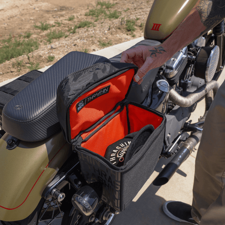 THRASHIN SUPPLY CO. SADDLEBAGS ESSENTIAL MINI 8L (TSB - 0019) - DRIVEN Canada's Powersports TSB - 0019