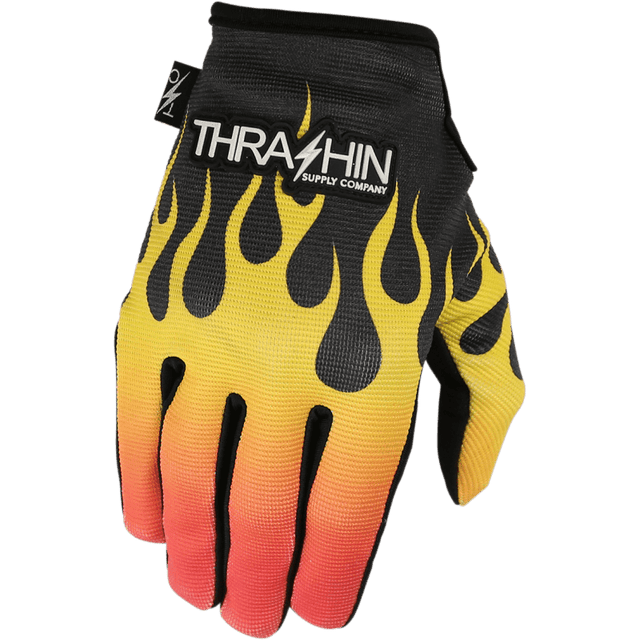 THRASHIN SUPPLY CO. GLOVE STLTH FLAME - Driven Powersports Inc.857386008324SV1 - 07 - 08