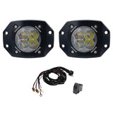 TIGER LIGHTS MOJAVE - 3 - FLUSH - MOUNT - LIGHT - KIT - HARNESS - TLM3FMKIT - Driven Powersports Inc.TLM3 - FM - KIT