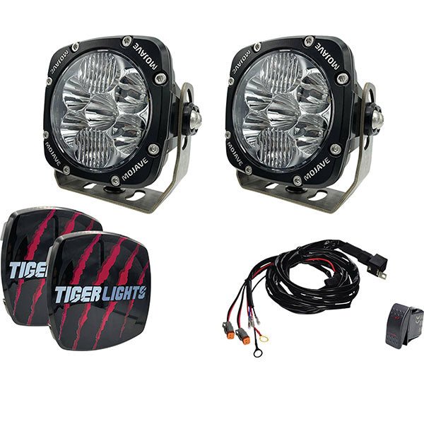 TIGER LIGHTS MOJAVE - 5 - LIGHT - KIT - HARNESS - TLM5KIT - Driven Powersports Inc.TLM5 - KIT