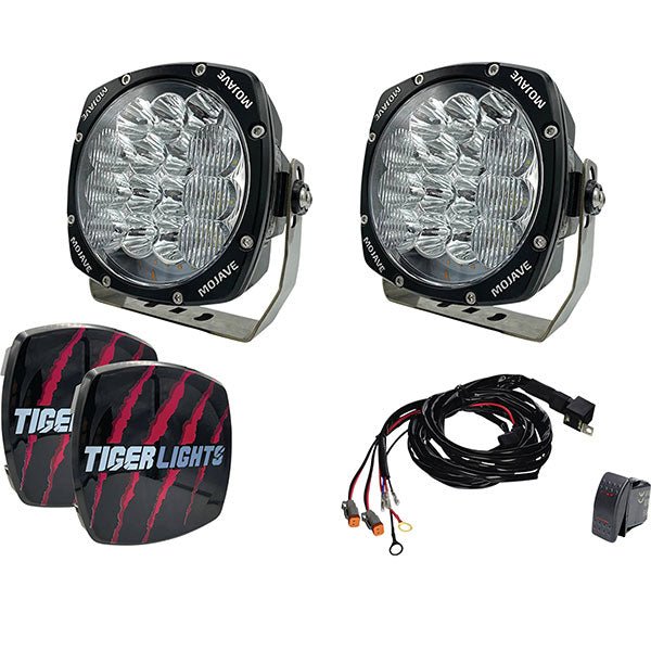 TIGER LIGHTS MOJAVE - 8 - LIGHT - KIT - HARNESS - TLM8KIT - Driven Powersports Inc.TLM8 - KIT
