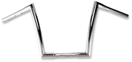 TODDS CYCLE 1.25" 10" STRIP BAR FLY - BY - WIRE CHROME - Driven Powersports Inc.0601 - 2716