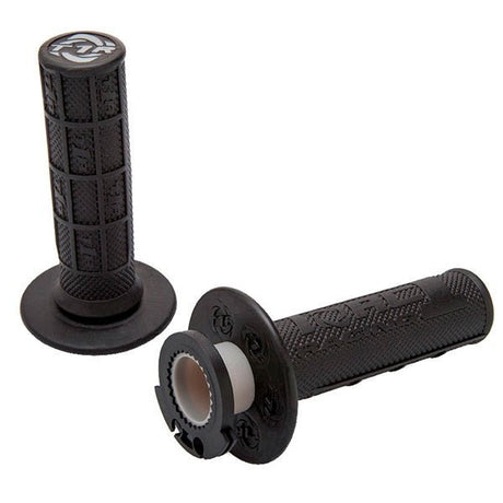 Torc1 Defy Hole Shot MX Lock On Grips 1/2 Waffle Green/Includes - DRIVEN Canada's Powersports 9999990127393750-0207