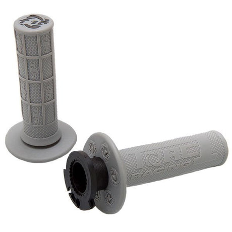 Torc1 Defy Hole Shot MX Lock On Grips 1/2 Waffle Green/Includes - DRIVEN Canada's Powersports 9999990127603750-0702