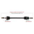 TRAKMOTIVE COMPLETE AXLE (KAW - 7015) - Driven Powersports Inc.844084084088KAW - 7015