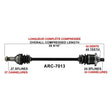 TRAKMOTIVE COMPLETE AXLE (ARC - 7013) - Driven Powersports Inc.844084079350ARC - 7013