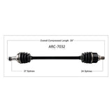 TRAKMOTIVE COMPLETE AXLE (ARC - 7032) - Driven Powersports Inc.844084044341ARC - 7032