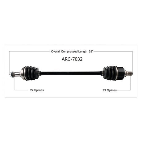 TRAKMOTIVE COMPLETE AXLE (ARC - 7032) - Driven Powersports Inc.844084044341ARC - 7032