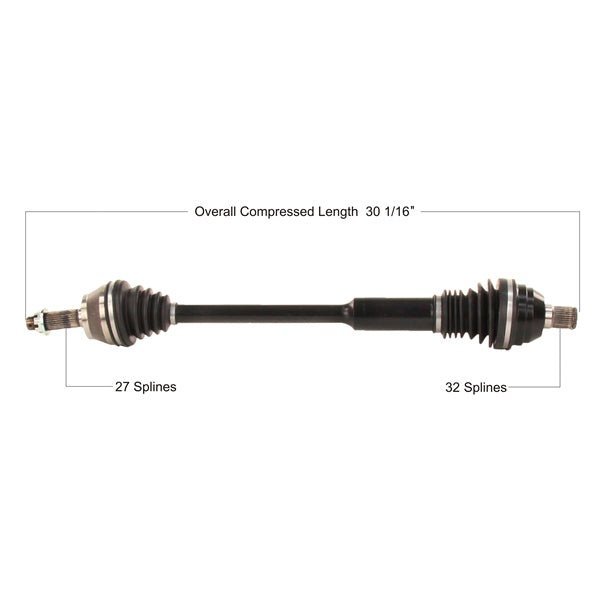 TRAKMOTIVE COMPLETE AXLE (ARC - 7035) - Driven Powersports Inc.844084090416ARC - 7035