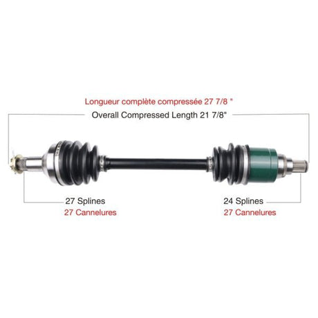 TRAKMOTIVE COMPLETE AXLE (ARC - 7015) - Driven Powersports Inc.844084078148ARC - 7015
