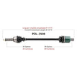 TRAKMOTIVE COMPLETE AXLE (POL - 7039) - Driven Powersports Inc.844084078407POL - 7039