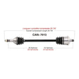 TRAKMOTIVE COMPLETE AXLE (CAN - 7013) - Driven Powersports Inc.844084078315CAN - 7013