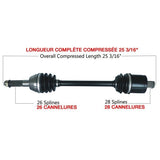 TRAKMOTIVE COMPLETE AXLE (POL - 7056) - Driven Powersports Inc.844084085115POL - 7056