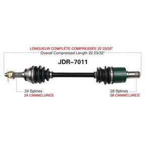 TRAKMOTIVE COMPLETE AXLE (JDR - 7011) - Driven Powersports Inc.844084078001JDR - 7011