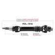TRAKMOTIVE COMPLETE AXLE (POL - 7018) - Driven Powersports Inc.844084079305POL - 7018