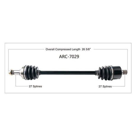 TRAKMOTIVE COMPLETE AXLE (ARC - 7029) - Driven Powersports Inc.844084044310ARC - 7029