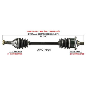 TRAKMOTIVE COMPLETE AXLE (ARC - 7004) - Driven Powersports Inc.844084079961ARC - 7004