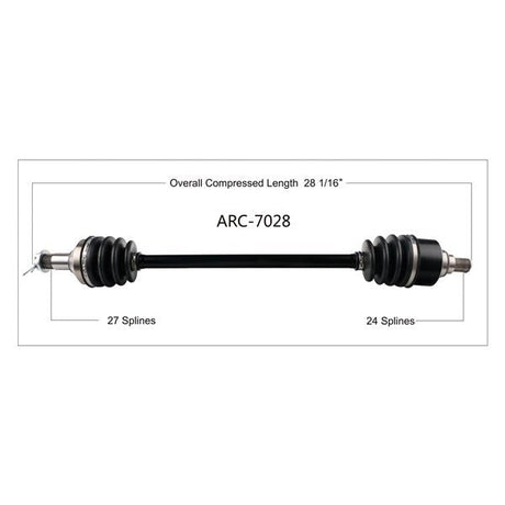 TRAKMOTIVE COMPLETE AXLE (ARC - 7028) - Driven Powersports Inc.844084044181ARC - 7028