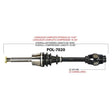 TRAKMOTIVE COMPLETE AXLE (POL - 7020) - Driven Powersports Inc.844084079176POL - 7020
