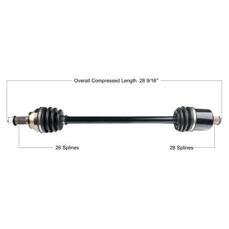TRAKMOTIVE COMPLETE AXLE (POL - 7079) - Driven Powersports Inc.844084070425POL - 7079