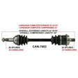 TRAKMOTIVE COMPLETE AXLE (CAN - 7003) - Driven Powersports Inc.844084079268CAN - 7003